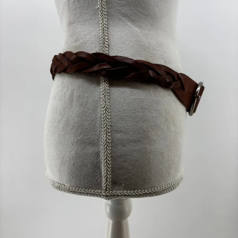 Liz Claiborne Belt Women's Braided Boho Weaved Y2K